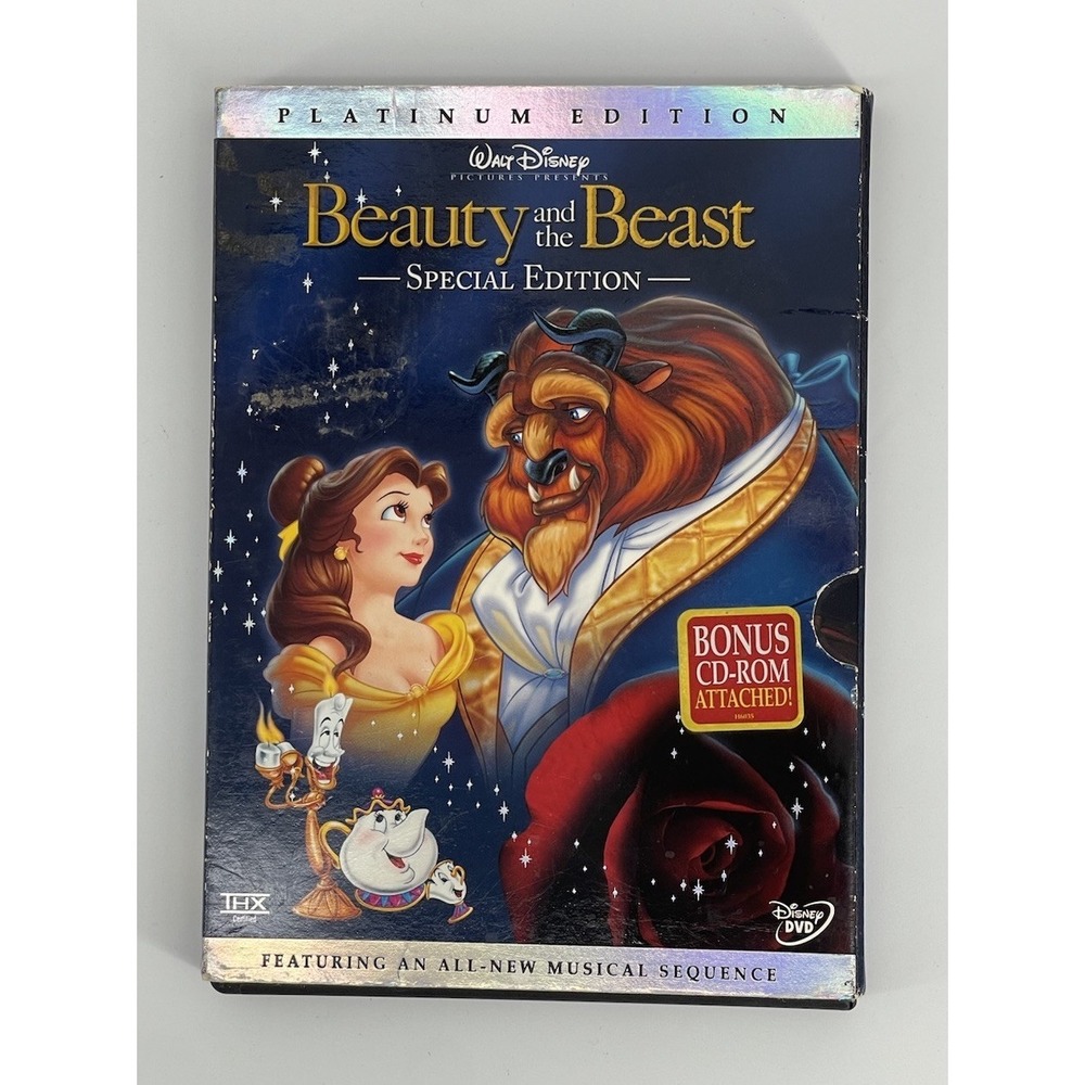Beauty and the Beast (DVD, 1991, 2-Disc Set, Special Edition)